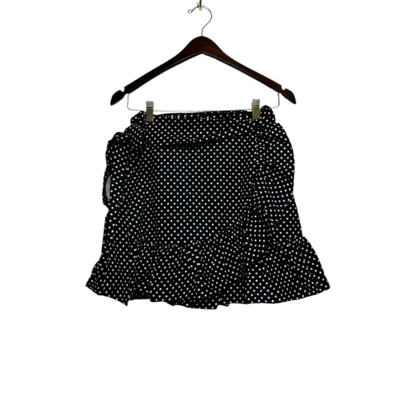 NWOT REVOLVE TULAROSA Maida Ruffle Skirt Black Polka Dot S - Picture 5 of 9